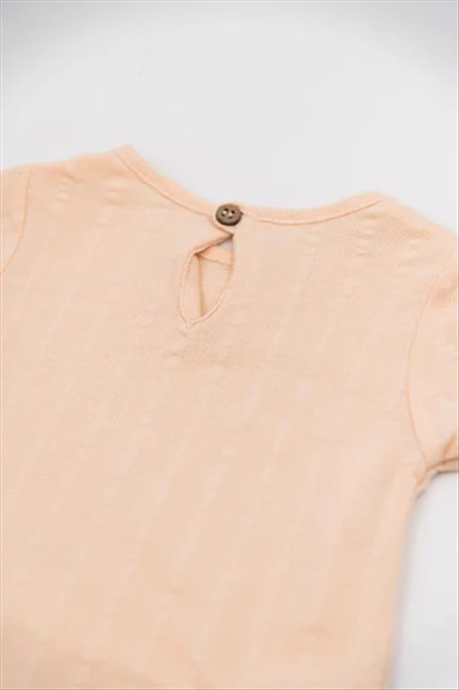 Bamboom short-sleeved T-shirt with Petales print