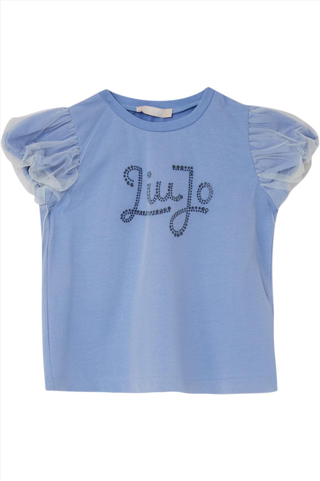 Liu Jo t-shirt bambina in cotone stretch