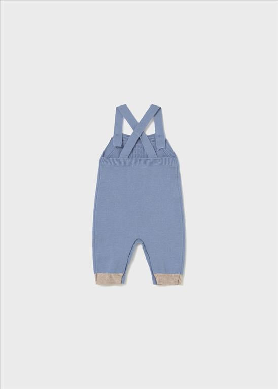 Completo 3 Pezzi Con Salopette Neonato MAYORAL