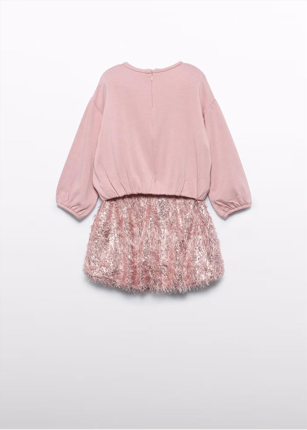 Completo gonna e top fiocco lustrini