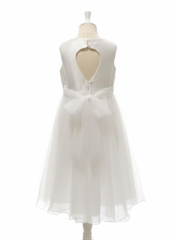 Bella Brilli Girl's Tulle and Lace Formal Dress