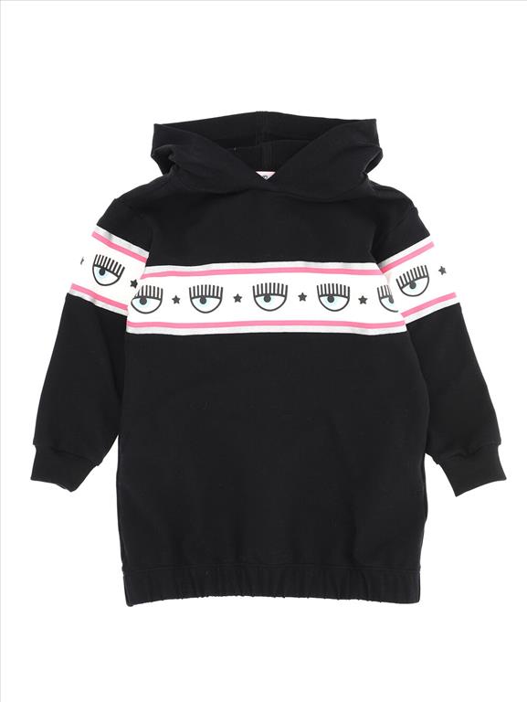 CHIARA FERRAGNI ABITO MAXILOGOMANIA FELPA