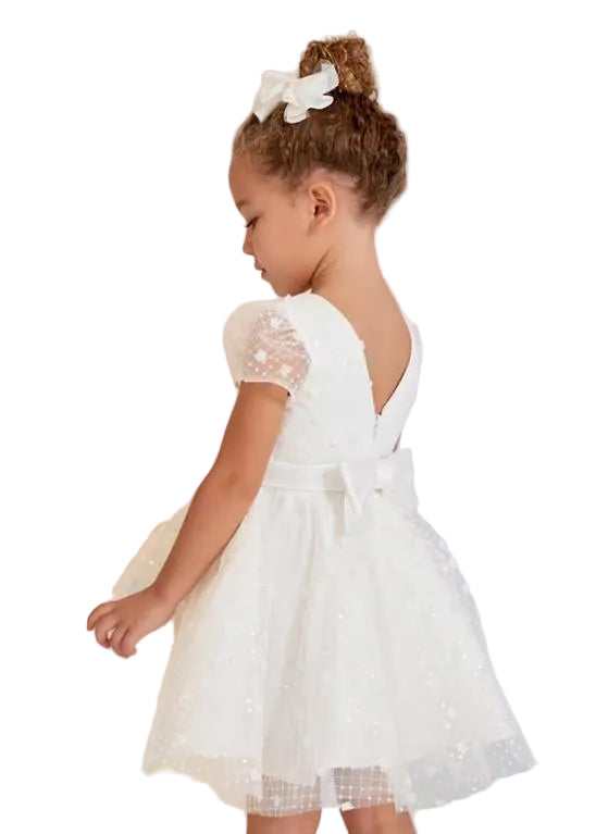 Abito Tulle Lustrini Bambina ABEL&LULA