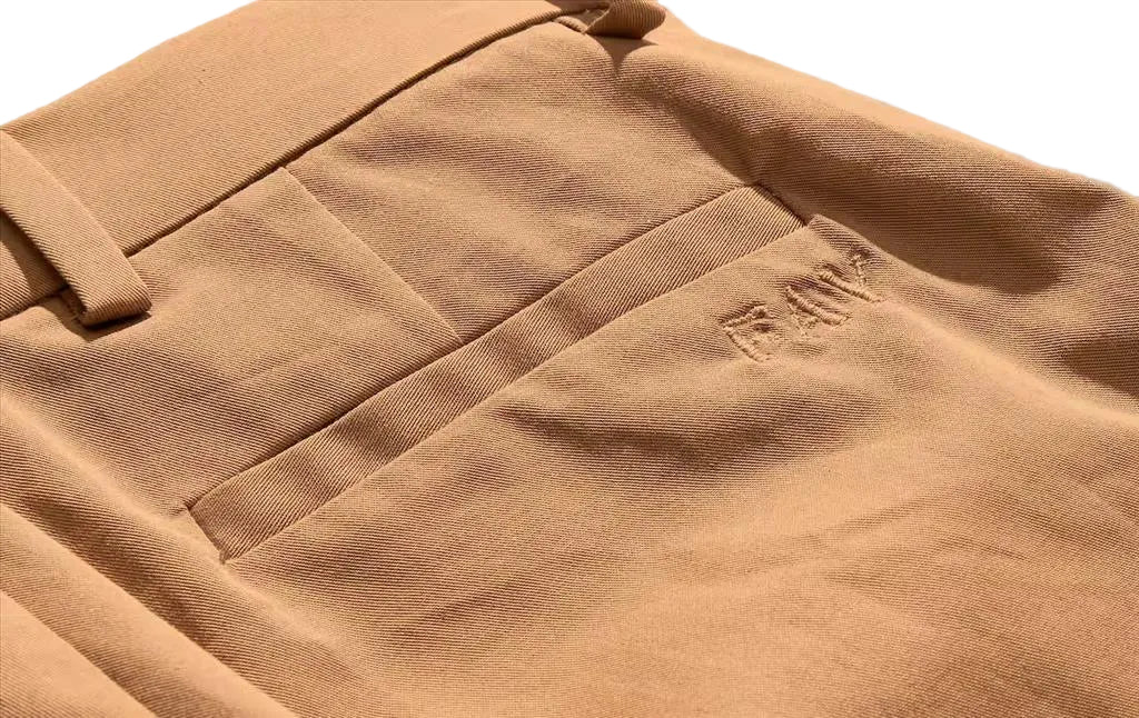 Fay pantalone marrone bambino in cotone.