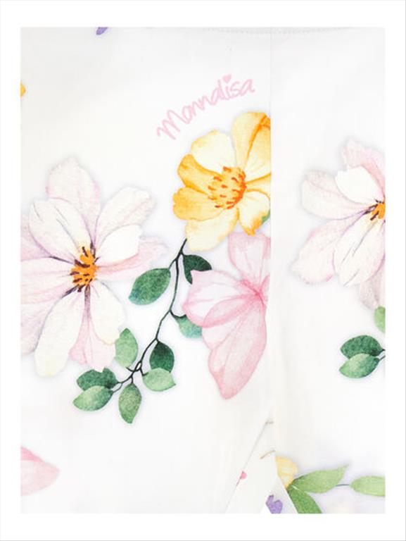 Leggings jersey floreale MONNALISA