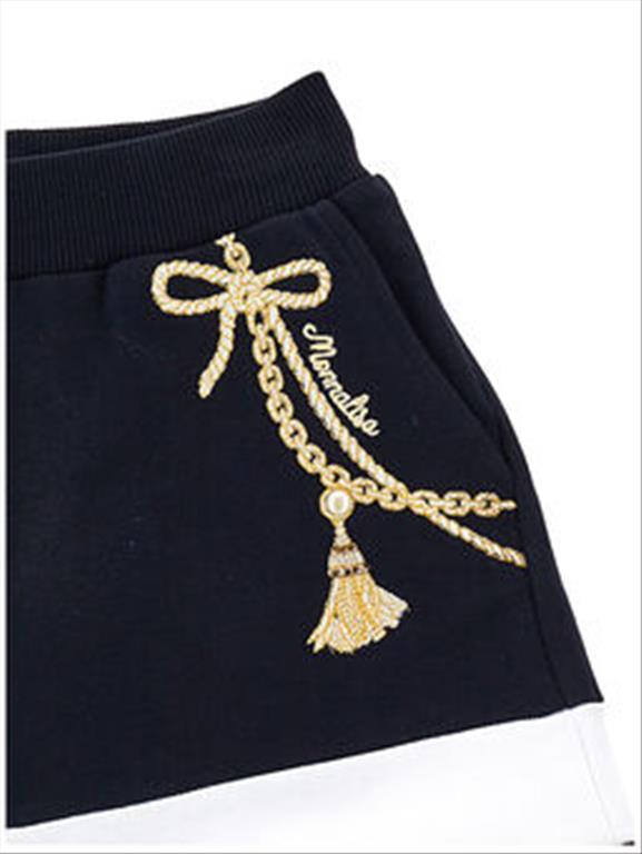 Monnalisa nautical sweatshirt Bermuda shorts