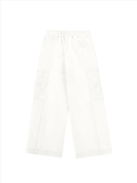 Pantaloni felpa con tasconi Chiara Ferragni.