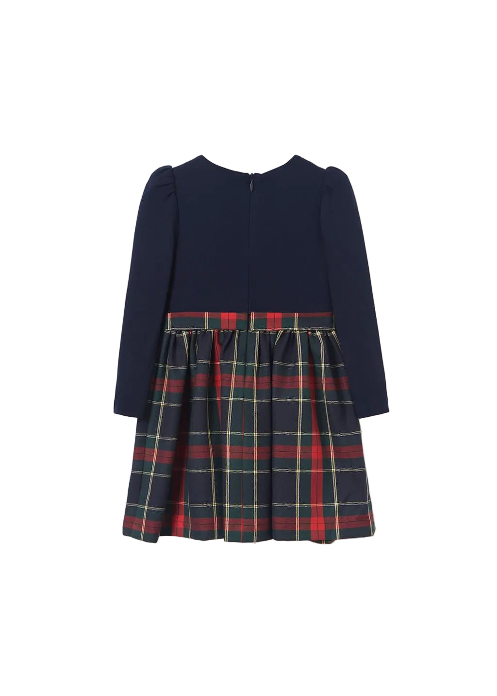 Abito Combined Quadri Bambina