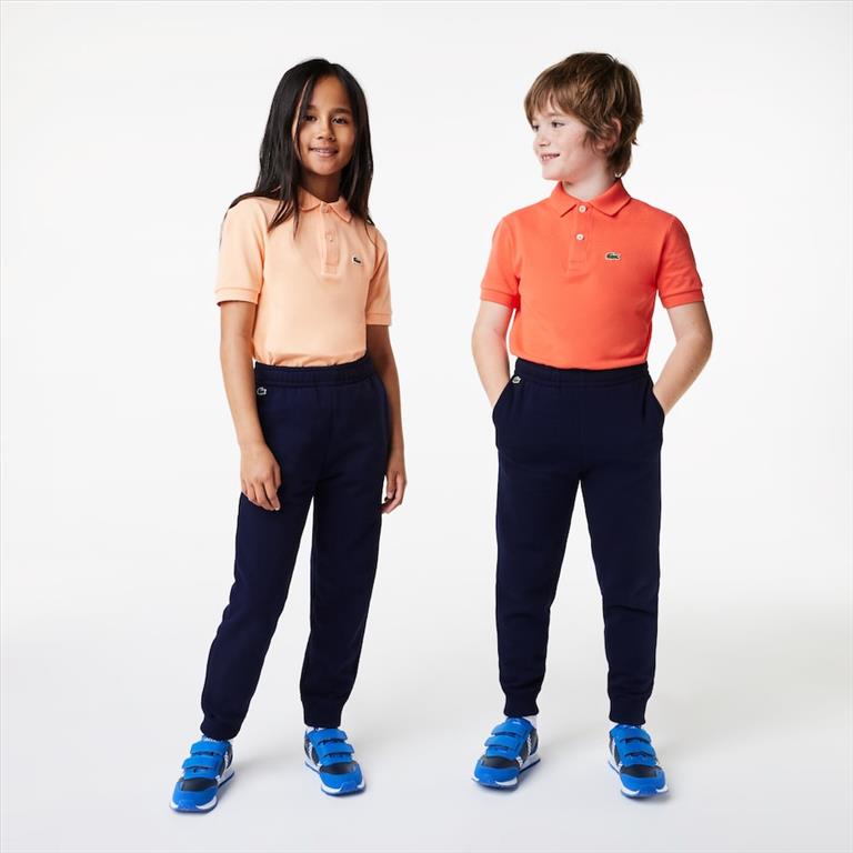 Pantaloni sportivi da bambino color block Lacoste