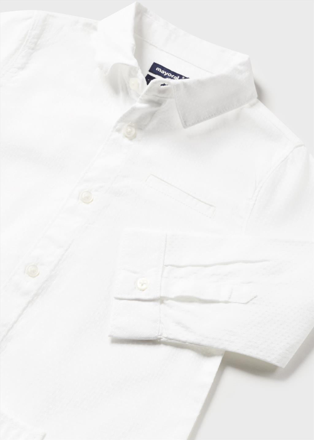 Camicia con papillon rimovibile Better Cotton neonato.
