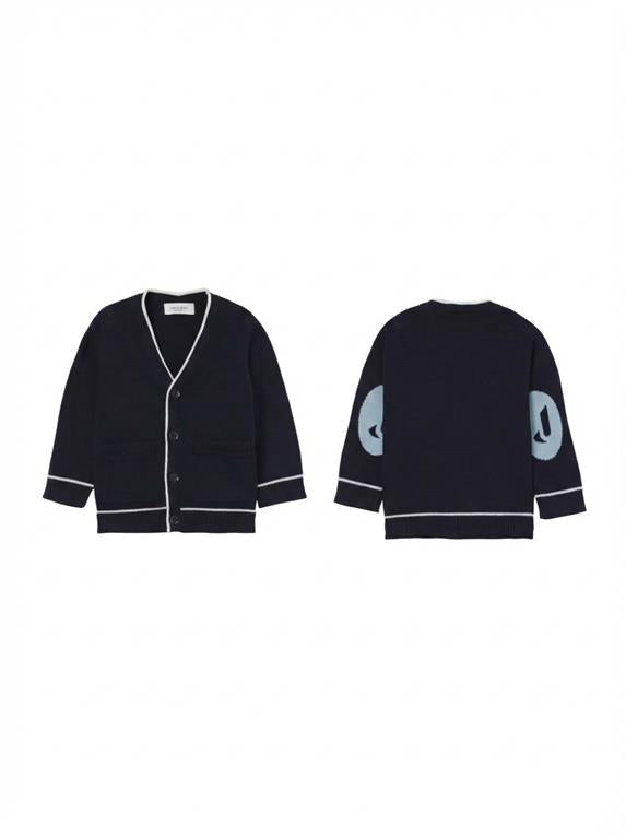 Cardigan bimbo filo