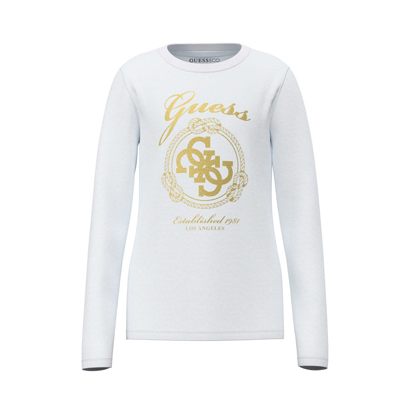 MAGLIETTA MANICHE LUNGHE GUESS