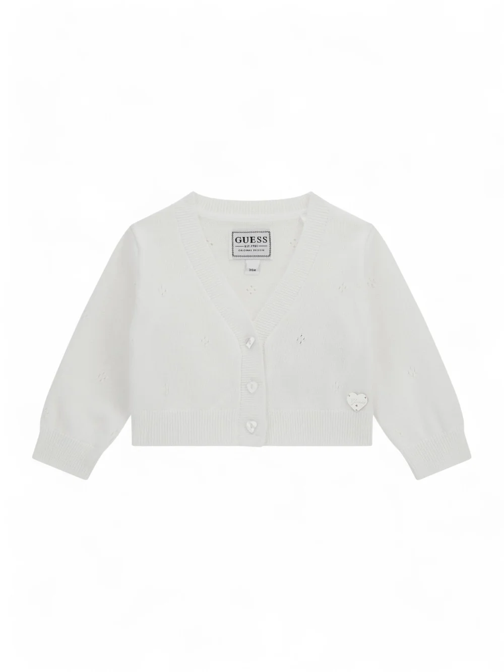 Cardigan Bambina - Bianco