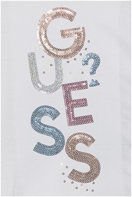 GUESS Maglietta a Maniche Lunghe per Bambine e Ragazze