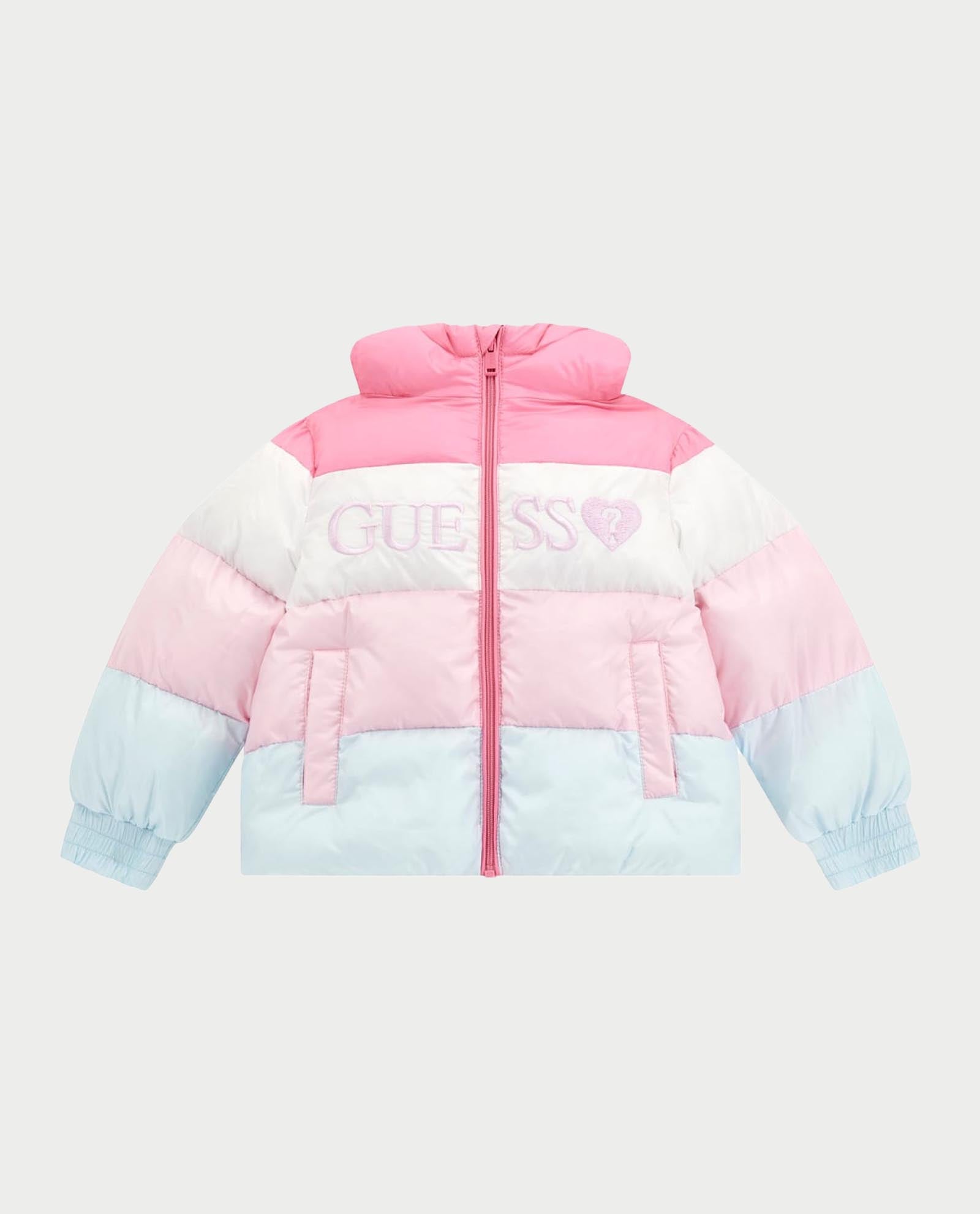 Bomber imbottito con cappuccio bambina Guess