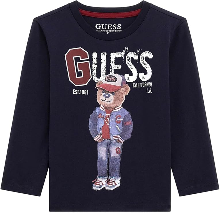 GUESS T-Shirt Bimbo manica lunga
