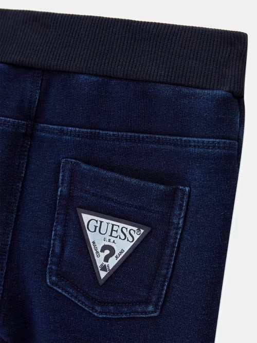 SET T-SHIRT + KNIT DENIM PANT