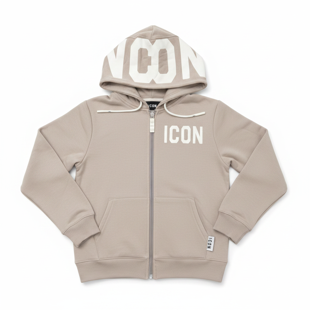 Felpa con cappuccio Junior Icon.
