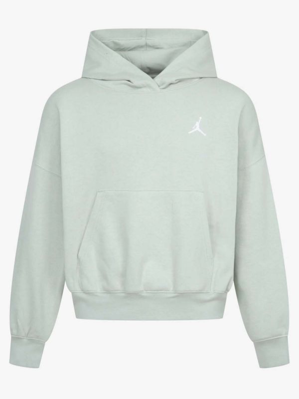 Jordan Felpa da Ragazzi con Cappuccio Brooklyn Essentials Verde