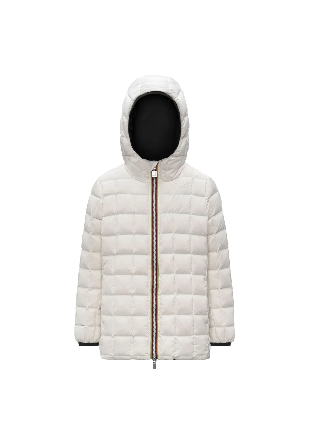Invernale Reversibile Bambina Nero Bianco sophie st thermo double K-Way