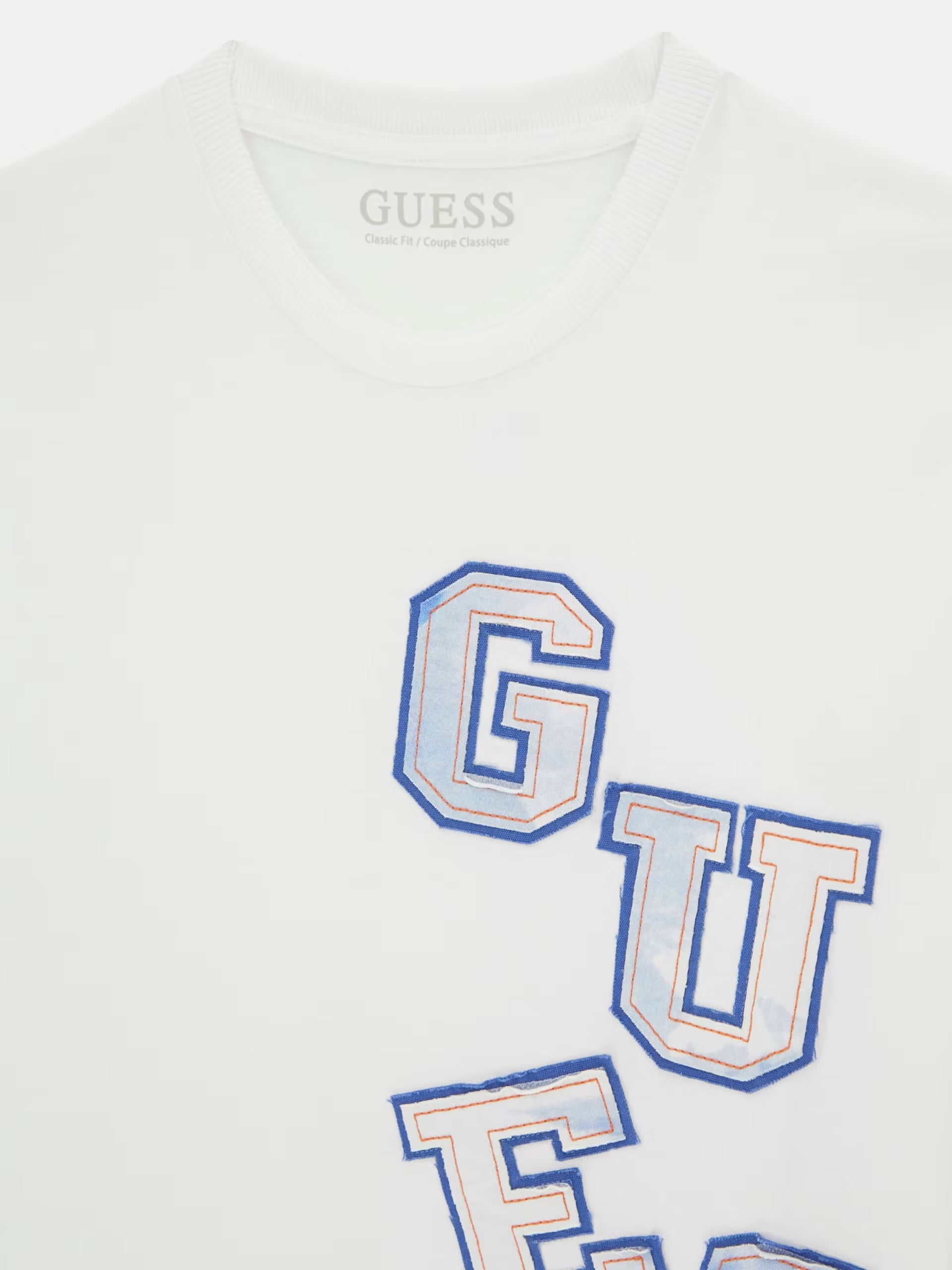 T-shirt con patch logo