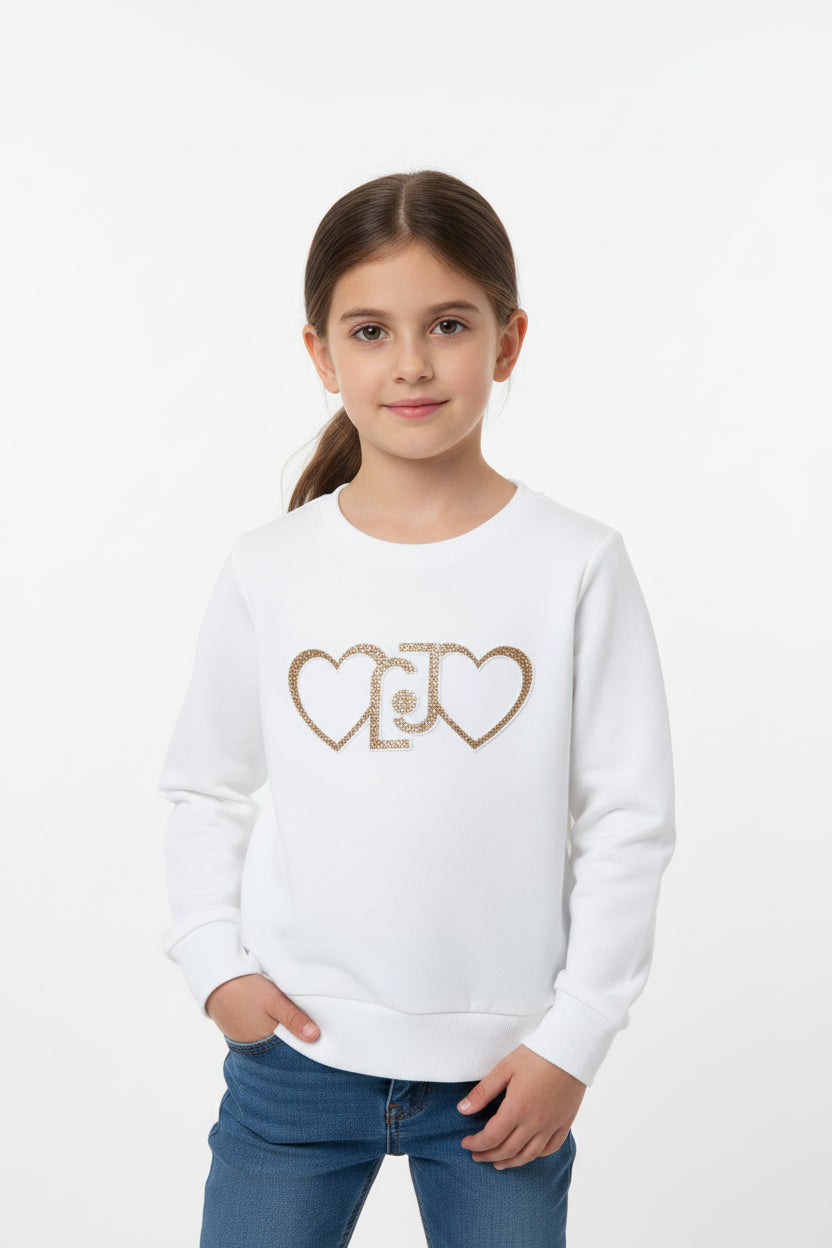 Felpa chiusa girocollo Liu Jo