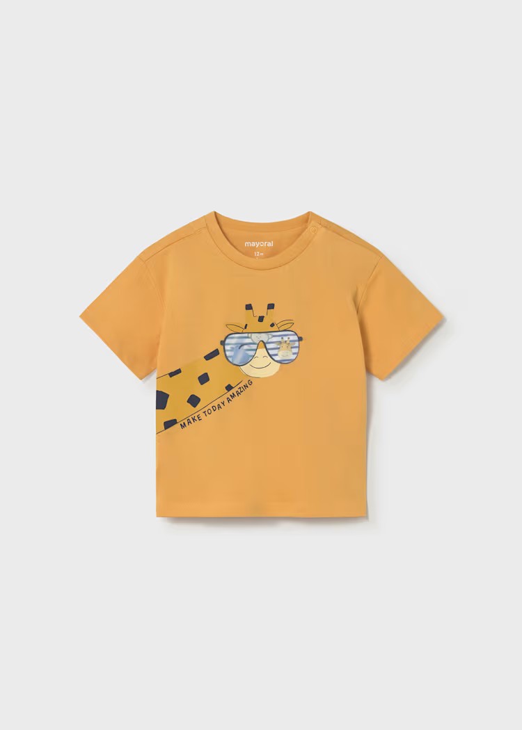 Maglietta interattiva giraffa neonato