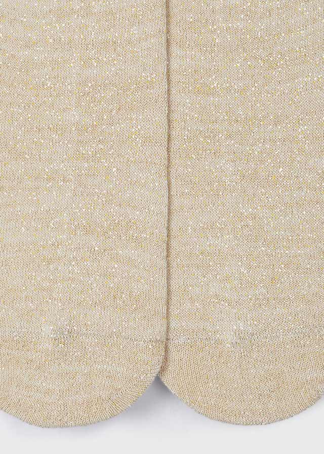 Calzamaglia In Caldo Cotone Glitter Bambina