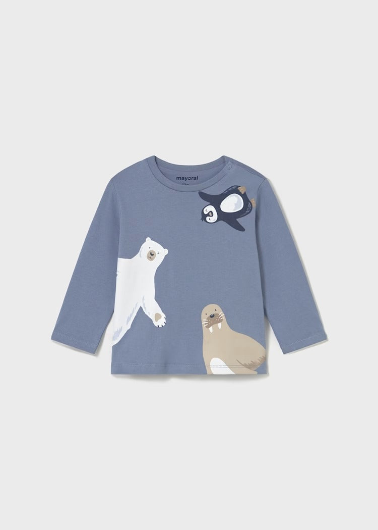 Maglietta animali neonato