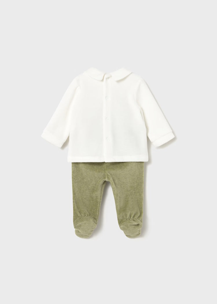 Completino ciniglia animaletti Mayoral