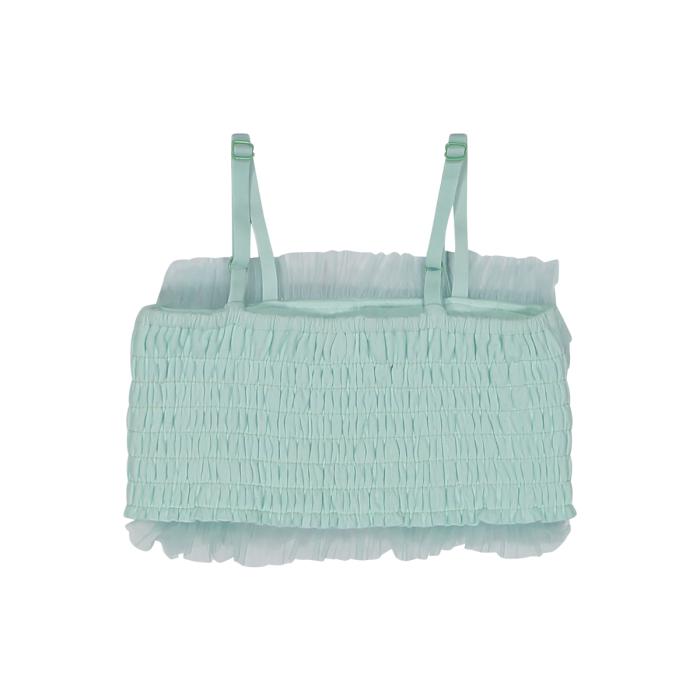 Top con tulle per bambina
