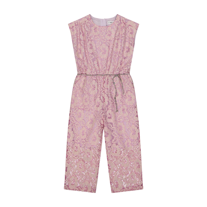 Tuta in pizzo per bambina