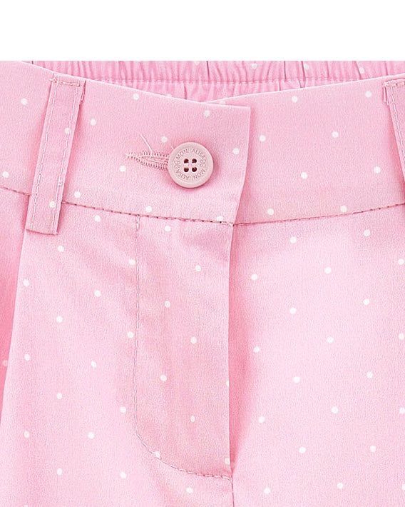 Monnalisa pantaloni rosa micropois