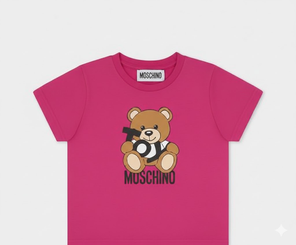 Blusa Moschino con Stampa Orsetto Teddy Toy