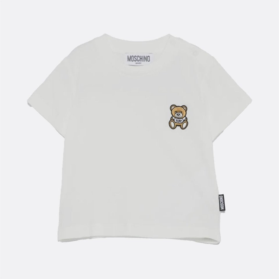 T-shirt in cotone Teddy Toy Moschino