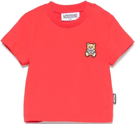 T-shirt in cotone Teddy Toy Moschino