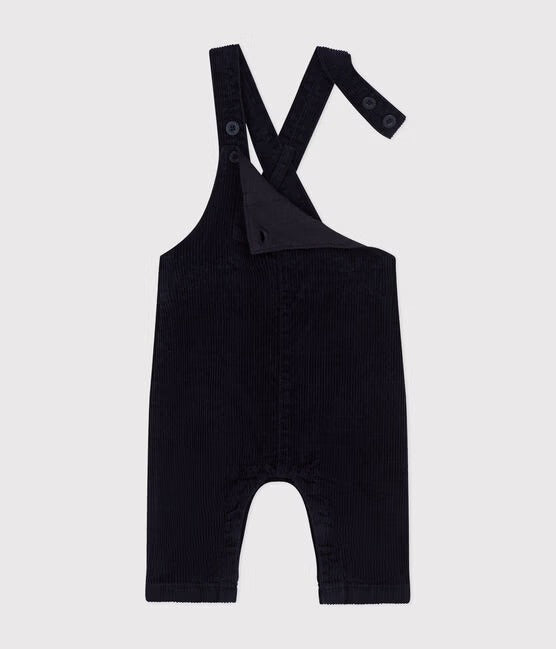 SALOPETTE IN VELLUTO NEONATO