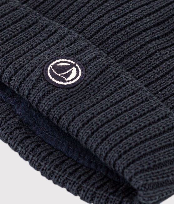 CUFFIETTA IN MAGLIA FODERATA IN PILE BAMBINO