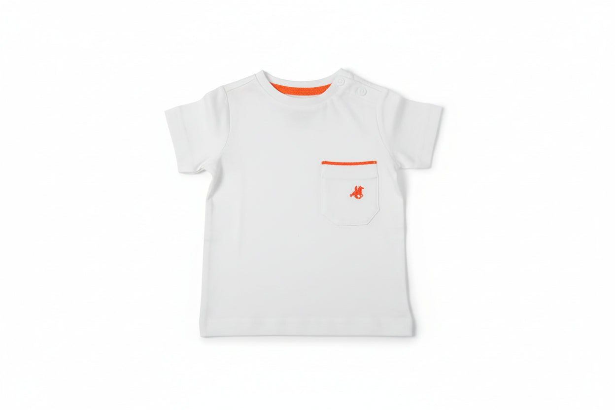 T-shirt cotone con logo.