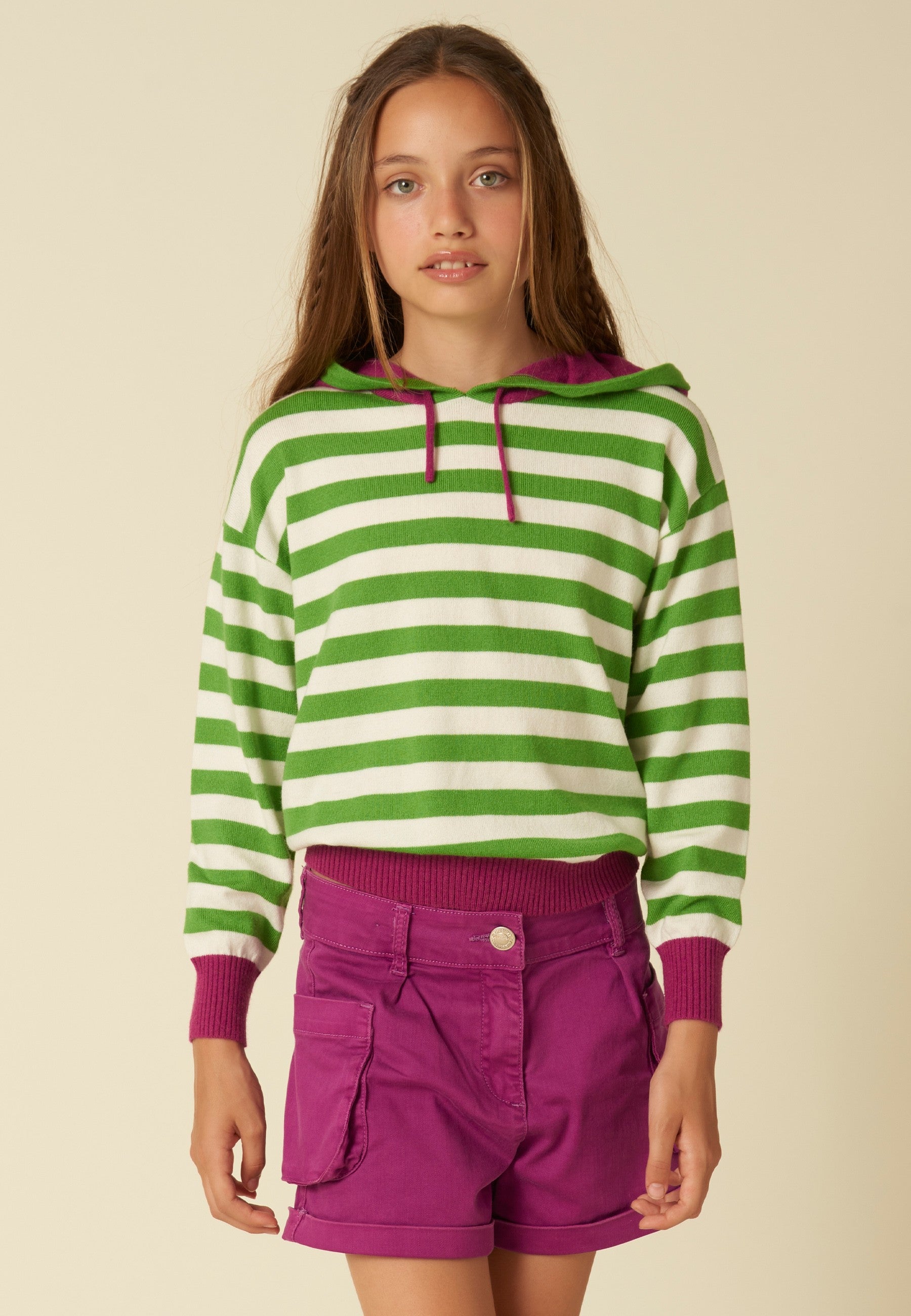 Maglia con Cappuccio ragazza