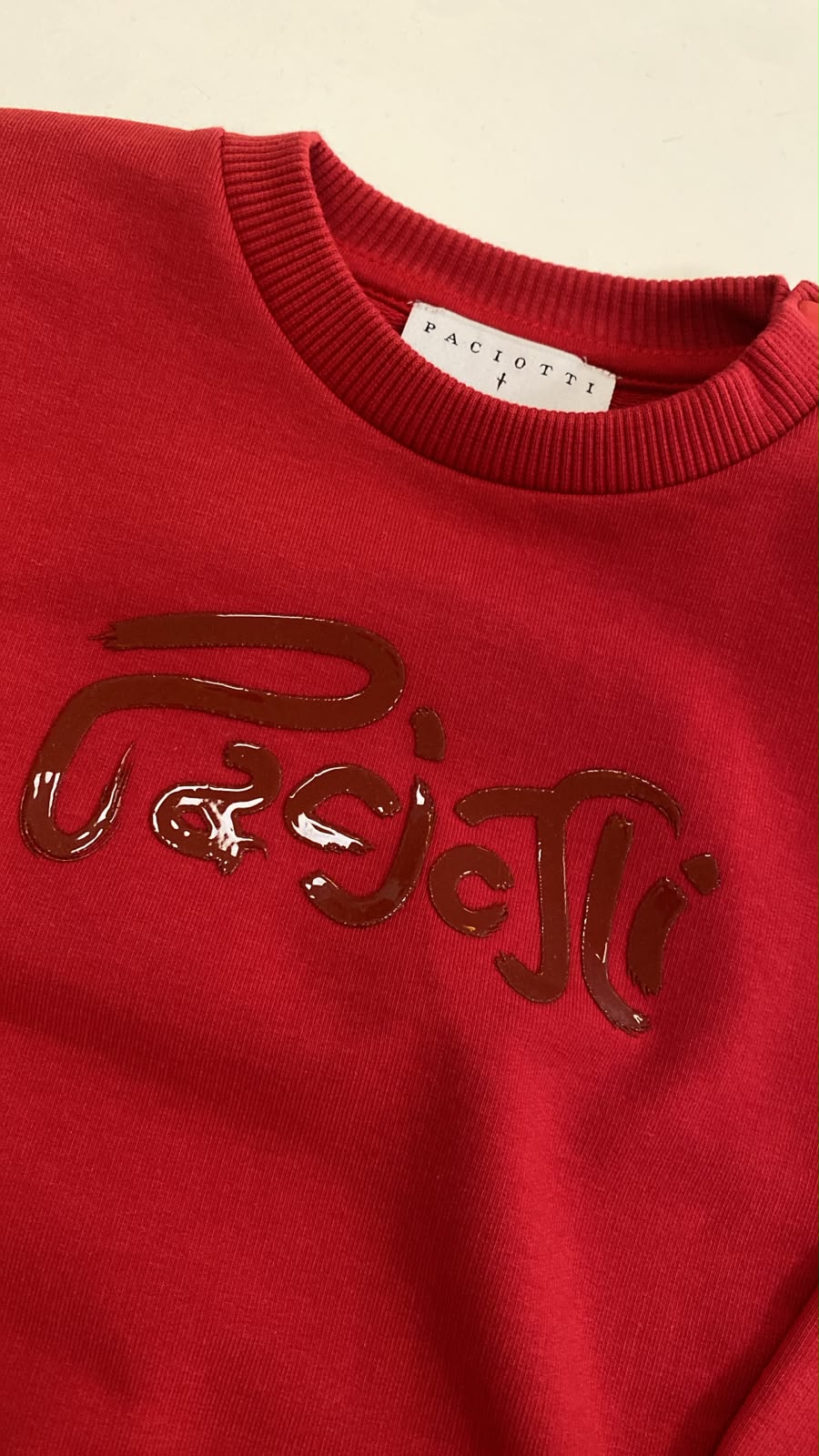Tuta bambino rossa Paciotti