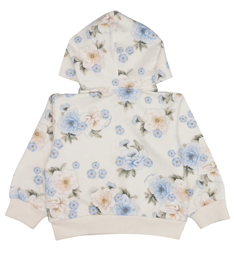 FELPA FLOREALE IN COTONE