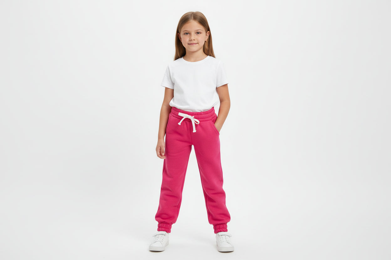 PANTA FELPA FUCSIA