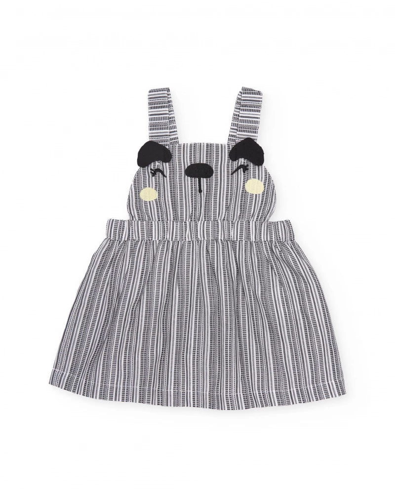 Three-piece knitted set for newborn