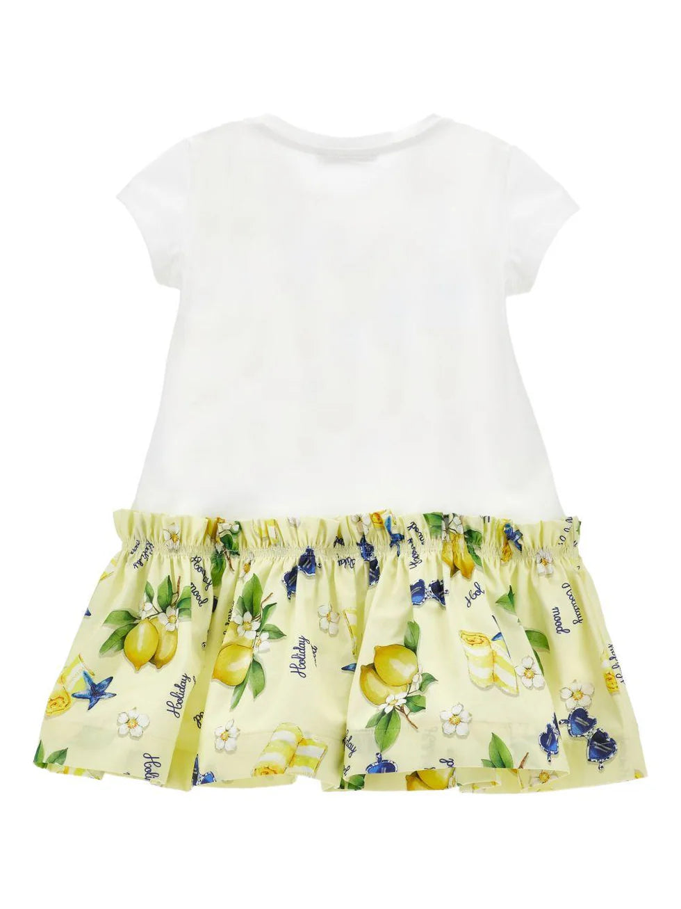 Abito per bambina Monnalisa x Disney multicolore con stampa grafica Trilli
