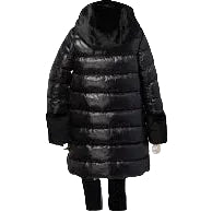 Down jacket with logo