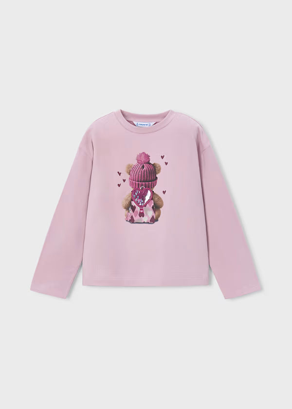 Maglietta orso bambina Mayoral