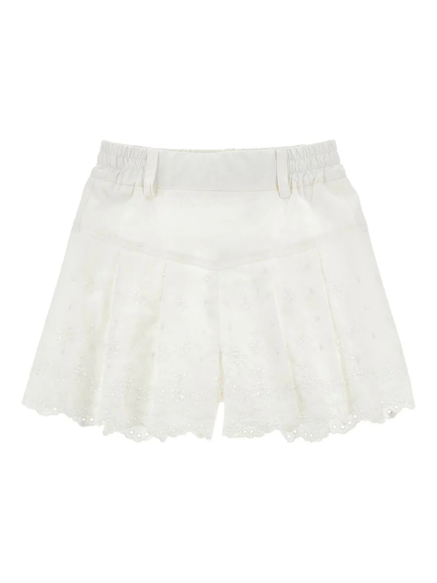 Shorts in pizzo