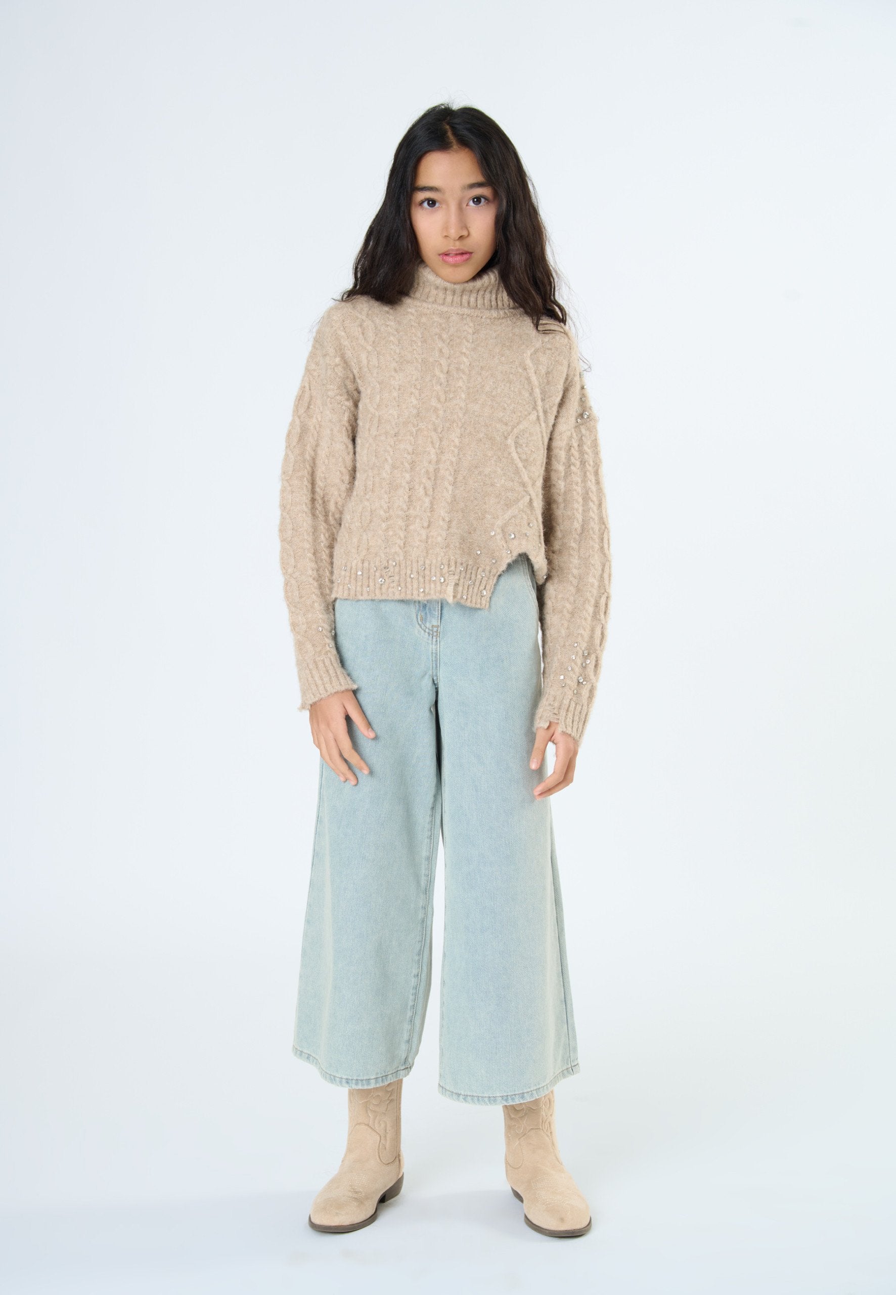 Maglione Beige Tobetoo