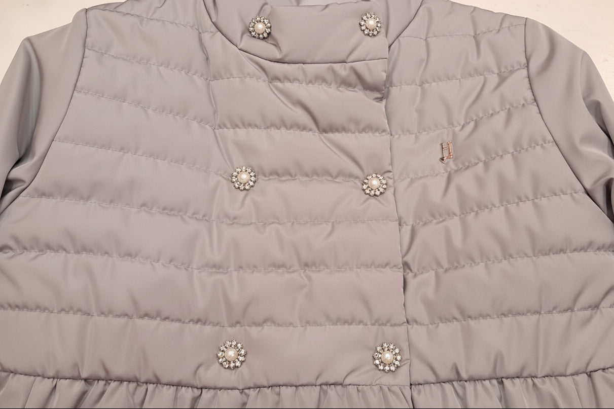 GIUBBINO TRAPUNTATO HERNO GRIGIO